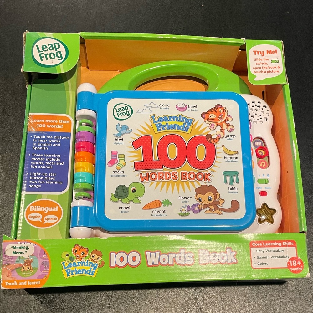 LeapFrog Learning Friends Interactive Book - Green and Blue
